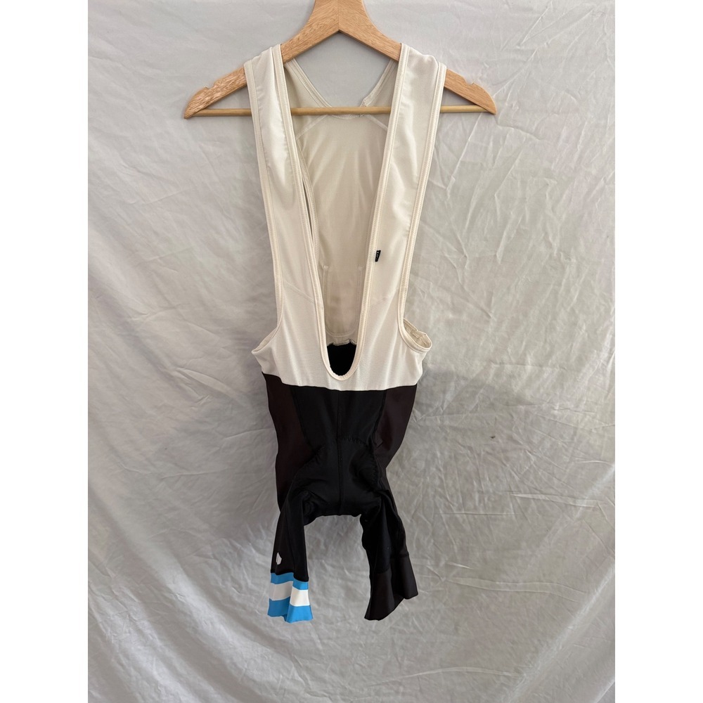 Louis Garneau Cycling Bib Shorts Mens Padded Striped Medium Large